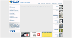 Desktop Screenshot of eclisse.ie