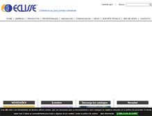 Tablet Screenshot of eclisse.es