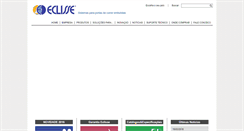 Desktop Screenshot of eclisse.com.br