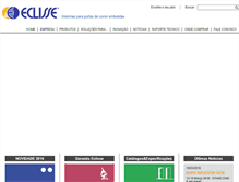 Tablet Screenshot of eclisse.com.br